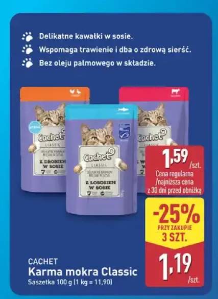 Karma mokra Classic saszetka różne rodzaje