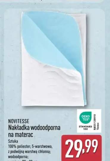 Nakładka wodoodporna na materac