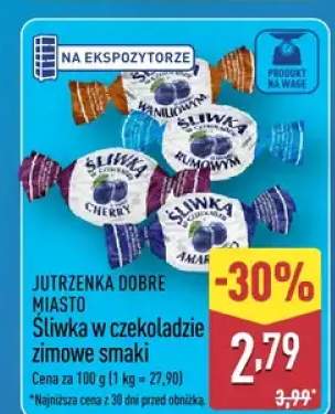 Śliwka w czekoladzie zimowe smaki
