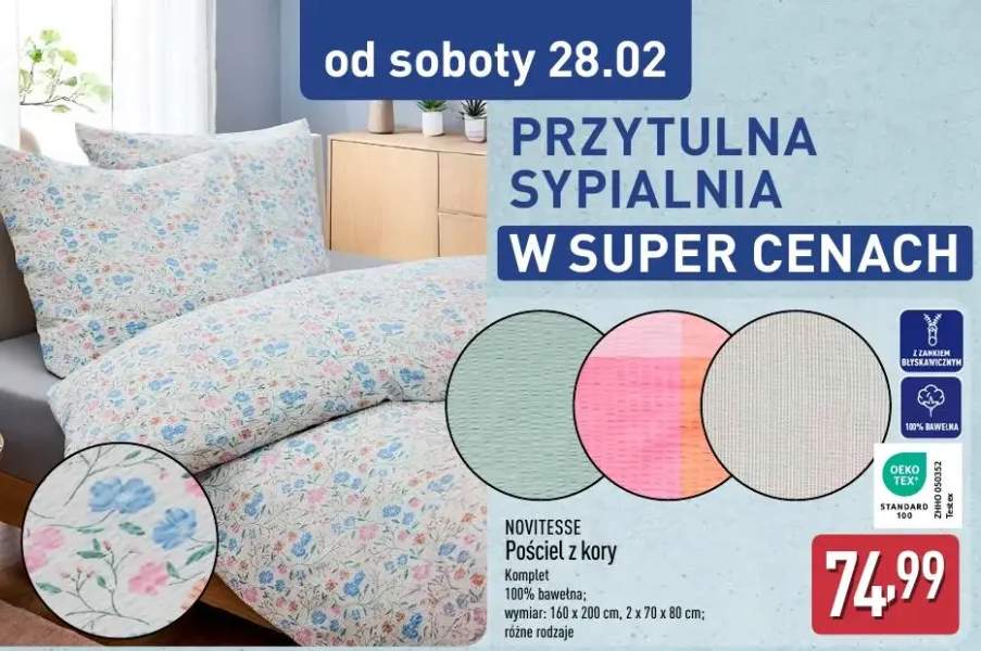 Pościel z kory komplet różne rodzaje