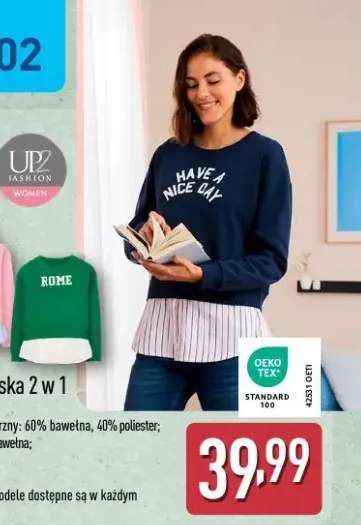 Bluza damska 2 w 1 sztuka