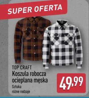 Koszula robocza ocieplana męska różne rodzaje