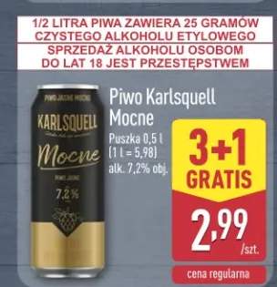 Piwo Karlsquell Mocne