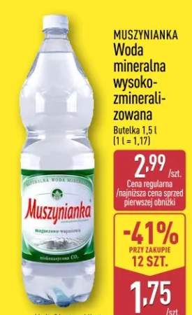 Woda mineralna wysoko-zmineralizowana