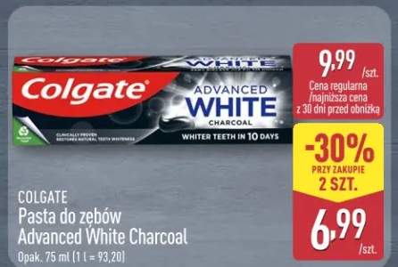 Pasta do zębów Advanced White Charcoal