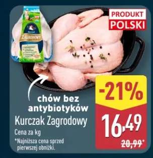 Kurczak zagrodowy chów bez antybiotyków