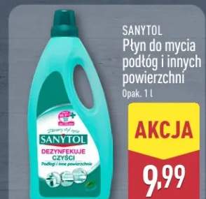 Płyn do mycia podłóg i innych powierzchni