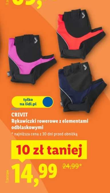 rękawiczki rowerowe