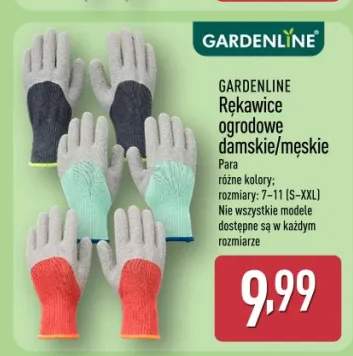 Rękawice ogrodowe damskie/męskie