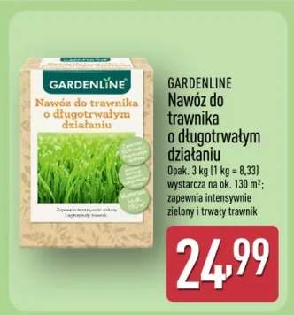 Nawóz do trawnika o długotrwałym działaniu