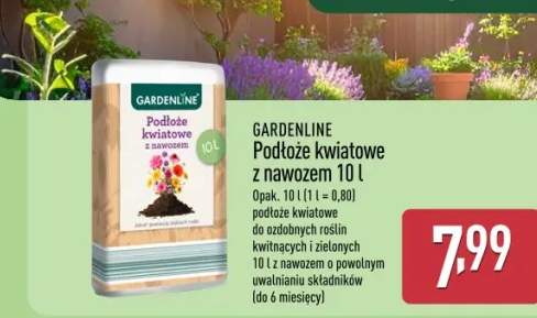 Podłoże kwiatowe z nawozem 10 l