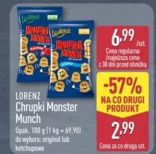 Chrupki Monster Munch ketchupowe do wyboru: original lub