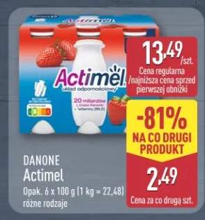 Actimel różne rodzaje