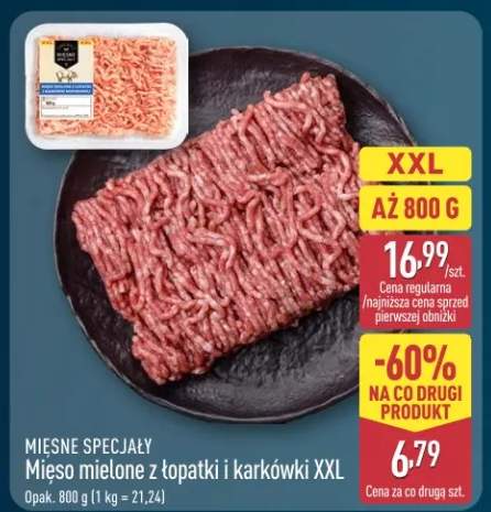 Mięso mielone z łopatki i karkówki XXL