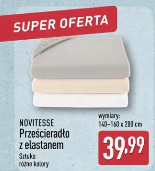 Prześcieradło z elastanem różne kolory