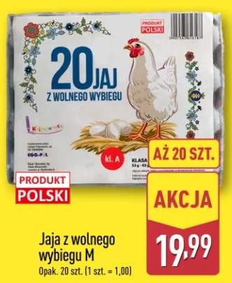 Jaja z wolnego wybiegu M