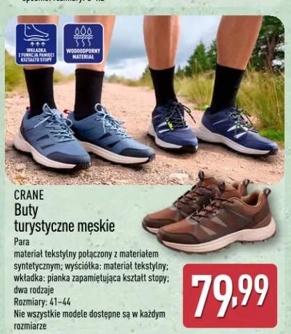 Buty turystyczne męskie