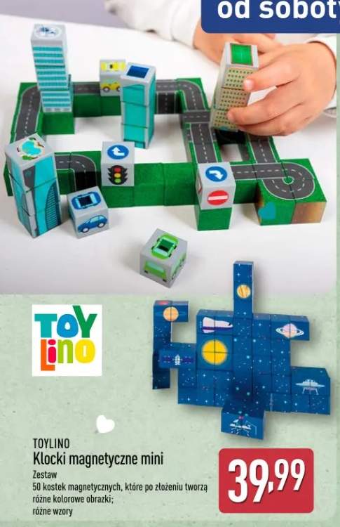 Klocki magnetyczne mini