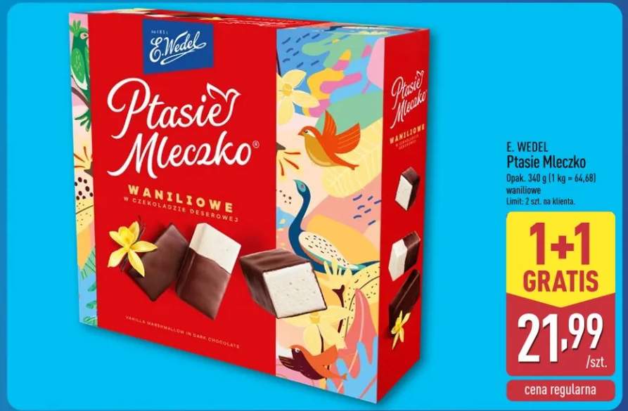 Ptasie mleczko waniliowe