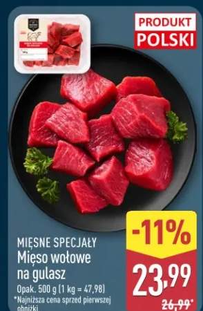 Mięso wołowe na gulasz