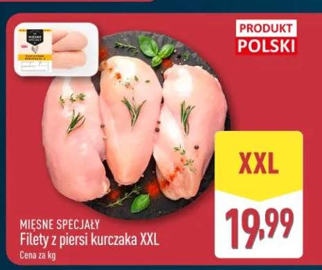 Filety z piersi kurczaka XXL