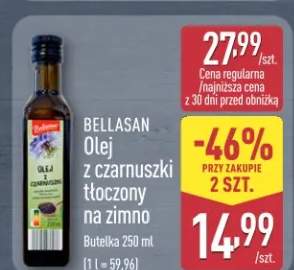 Olej z czarnuszki tłoczony na zimno