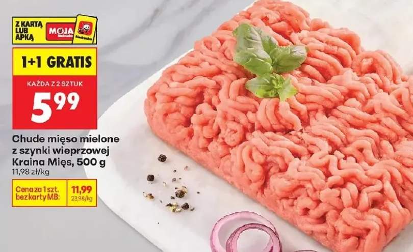 mięso mielone z szynki