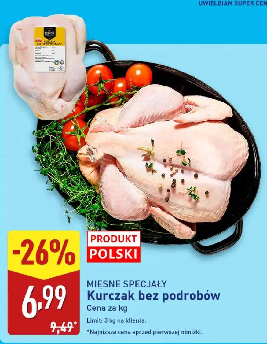 Kurczak bez podrobów