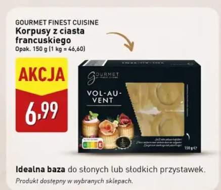 Korpusy z ciasta francuskiego