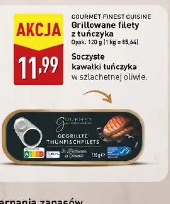 Grillowane filety z tuńczyka