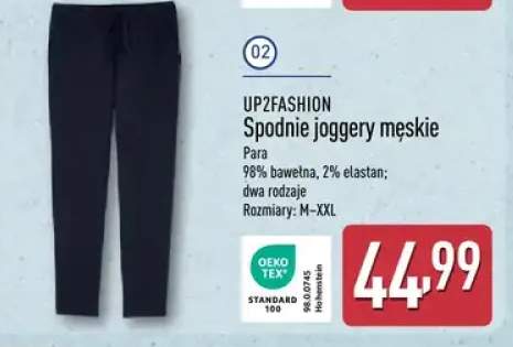 Spodnie joggery męskie