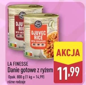 Danie gotowe z ryżem