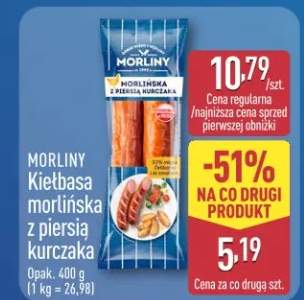 Kiełbasa morlińska XXL z piersia kurczaka