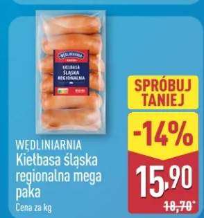 Kiełbasa śląska regionalna mega paka
