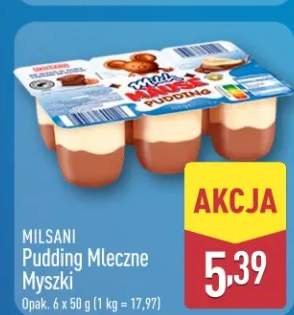 Pudding Mleczne Myszki
