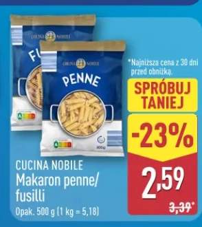 Makaron penne/fusilli