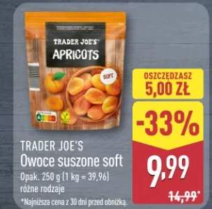 Owoce suszone soft różne rodzaje