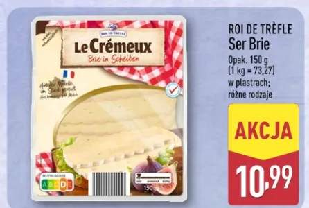 Ser Brie w plasterkach różne rodzaje