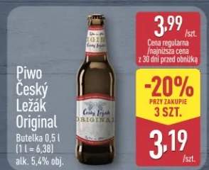 Piwo Český Ležák Original