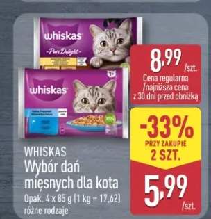 Wybór dań mięsnych dla kota