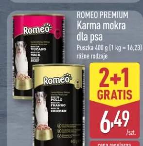 Karma mokra dla psa różne rodzaje