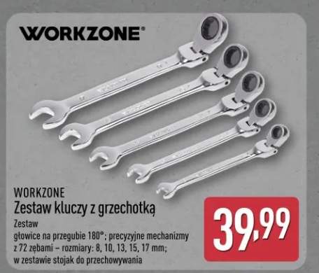 Zestaw kluczy z grzechotką