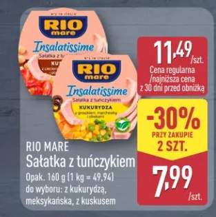 Sałatka z tuńczykiem do wyboru: z kukurydzą, meksykańska, z kuskusem