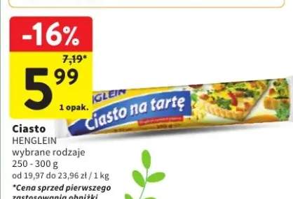 ciasto na tartę