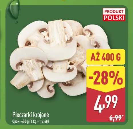 Pieczarki krojone