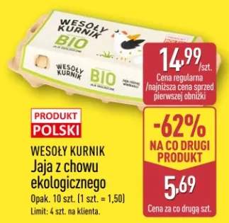 Jaja z chowu ekologicznego