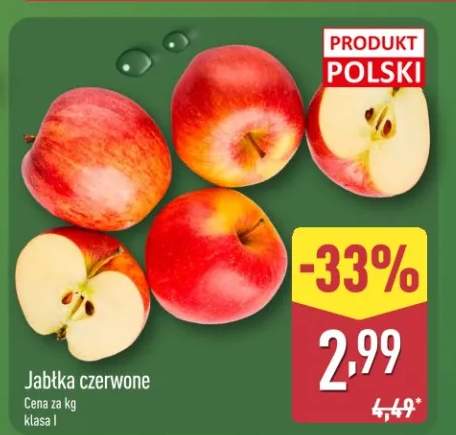 Jabłka czerwone