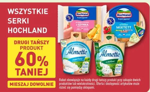 Ser śmietankowy topiony z szynką