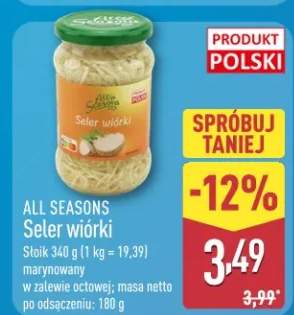 Seler włoski w zalewie octowej, marynowany