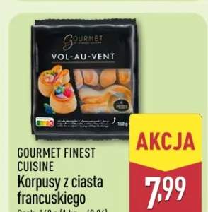 Korpusy z ciasta francuskiego